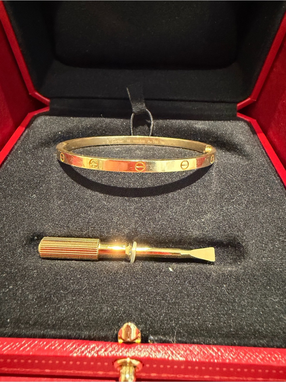 CARTIER LOVE BRACELET — small model - Picture 1 of 14